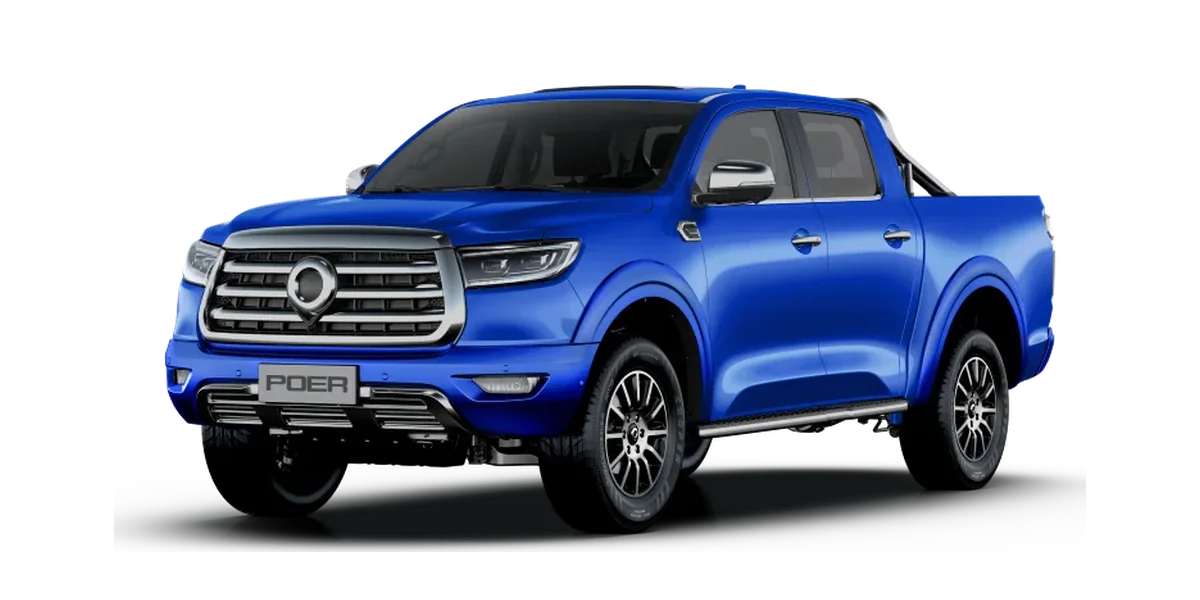 Poer Super Luxury, vista lateral
